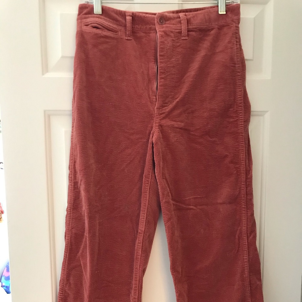 PERFECT CONDITION WIDE LEG MADEWELL CORDUROY PANTS